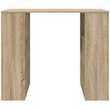  Stol s policom Sonoma hrast 90 x 50 x 75 cm Konstruirano drvo | shoptok.hr