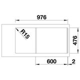 Blanco sudoper LANTOS XL 6 S-IF INOX 18/10, s dalj. upr. | shoptok.hr