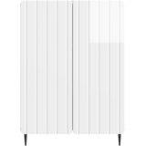  Kreveta Bijela visokog sjaja 66 x 34,5 x 92 cm | shoptok.hr