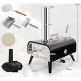 Vrt Zunanja peč za pico iz nerjavečega jekla s kamnom za pico + dodatki, picopek | Shoptok.si