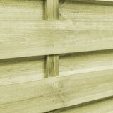  Vrtna vrata 2 kom od impregnirane borovine 150 x 75 cm zelena | shoptok.hr