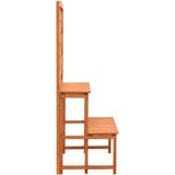  Stalak za biljke s rešetkom narančasti 70x42x120 cm od jelovine | shoptok.hr