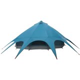  Teepee šotor s streho Modra in siva 600 x 600 x 347 cm, (5000091132) | Shoptok.si