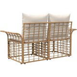  Zunanja ljubezenska sedežna garnitura 2 pcs poli ratan, (5000240761) | Shoptok.si