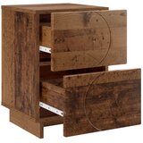  Noćni ormar Staro drvo 33 5 x 34 5 x 50 cm Konstruirano drvo - Staro drvo 1 | shoptok.hr