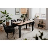 MID.YOU Jedilna miza , črna, hrast artisan | Shoptok.si