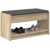  Klupa za hodnik s jastukom Sonoma hrast 83 x 38 x 45 cm - sonoma hrast 83 cm | shoptok.hr