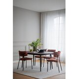 Rowico Rdeč/črn jeklen jedilni stol Herbster – | Shoptok.si