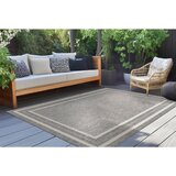 Kayoom RAVNO TKANA PREPROGA 200/290 cm tkano srebrne barve | Shoptok.si