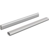  Cijev za ormar 2 pcs Srebrno 316 x 15 x 29 mm | shoptok.hr