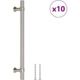  Ručke za ormarić 10 kom srebrne 160 mm od nehrđajućeg čelika | shoptok.hr