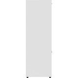 Ormarić za knjige bijeli 90 x 30 x 90 cm od konstruiranog drva | Eponuda.com