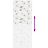 vidaXL Rolo zavjesa za tuš 110x240 cm širina tkanine 106 cm | shoptok.hr