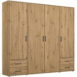 Modern Living Omara S Klasičnimi Vrati Voyager, Barva Hrasta | Shoptok.si