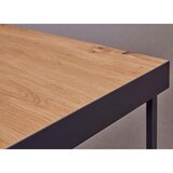 Livetastic KLUBSKA MIZA, črna, hrast artisan | Shoptok.si
