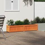  Vrtna sadilica voštano smeđe boje 150 x 31 x 31 cm od borovine | Eponuda.com
