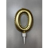  Balloon candle, svećica, zlatna, broj 0 ( 710380 ) Cene