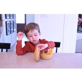 Melii Silicone Bowl with Lid kutija za užinu Bear 350 ml | shoptok.hr