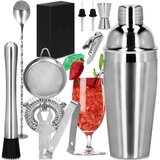  Barmenski set s shakerom 750 ml i bambusovim stalkom, 11 dijelova | shoptok.hr