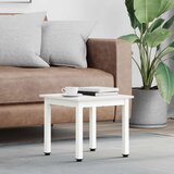 Klubska miza Bela 40 x 40 x 36 cm Masivno borovo les, (5000107353) | Shoptok.si