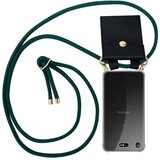  združljiva s Sonyjem v Army Green - Silikonski zaščitni pokrov z zlatimi obroči, kabelskim pasom in snemljivim primerom, (20585441) | Shoptok.si