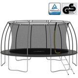  Trampolin komplet okrogel 488x90 cm 150 kg Cene