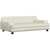  Krevet za pse Krem 90 x 53 x 30 cm baršunasti | shoptok.hr