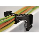 Hellermann Tyton 156-00843 T50ROSEC23-PA66W-BK kabelska vezica s kopčom 200 mm 4.6 mm crna 1 St. | Eponuda.ba