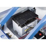 eurokraft pro dvižni mizni voziček z dvojnimi škarjami, elektrohidravlični pogon 12 v, nosilnost 500 kg | Shoptok.si