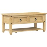  Stolić za kavu s ladicama Corona 100 x 48 x 45 cm od borovine | Eponuda.com