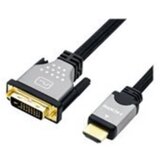 Roline DVI/HDMI kabel DVI-D 24+1-polni vtič, HDMI-A vtič 1.5 m črna, srebrna 11.04.5876 zaščiten, primeren za obojestranski priključek DVI kabel, (20417615) Cene