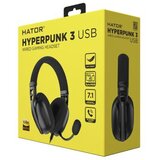 Hator Hyperpunk 3 USB Black slušalice | ePonuda.com