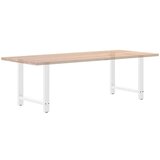  Noge stolića za kavu 2 kom bijele 80x(72-73) cm čelik | shoptok.hr