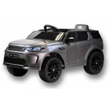  dečiji auto land rover discovery sa kožnim sedištem i mekim gumama na akumulator - sivi Cene
