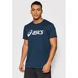Asics Športna majica Core 2011C334 Mornarsko modra Regular Fit