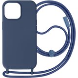 AVIZAR iPhone 15 Pro Max Semi-Rigid Cord Case, serija Corda - Midnight Blue, (20886235) | Shoptok.si