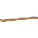  Povišena gredica - Vrtna gredica 775 x 100 x 36 cm Cinkani čelik | shoptok.hr