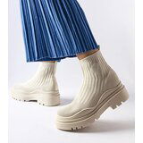 Gemre Beige high-top sneakers Marks | shoptok.hr