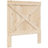  Okvir kreveta s uzglavljem 90 x 200 cm od masivne borovine | shoptok.hr