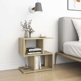  Nočna omarica 2 kosa sonoma hrast 50x30x51,5 cm iverna plošča, (20624192) | Shoptok.si