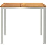  TrpezarijskiStol Smeđa 90 x 90 x 75 cm Čvrsto drvo akacije | shoptok.hr