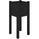  Vrtna sadilica crna 31 x 31 x 70 cm od masivne borovine | Eponuda.com