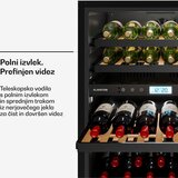 Klarstein VeroSteel hladnjak za vino ispod pulta | 2 zone | 129 litara | 43 boce | 60 cm | shoptok.hr