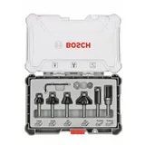 Bosch 6 tlg Trim&Edging Set 6mm Schaft