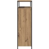 Ormarić za cipele s 4 klizna vrata Artisan hrast 100x34x112 cm | shoptok.hr