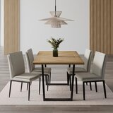 Bessagi Home Jedilna garnitura Abelia, miza 160x90, 4x stol | Shoptok.si