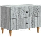 vidaXL Noćni ormar Siva sonoma 62 x 34 5 x 48 cm Konstruirano drvo - Siva sonoma | shoptok.hr
