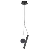 Nova Luce Mat črna aluminijasta LED viseča svetilka ø 23,5 cm Vero – Cene