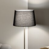  brilagi - led podna lampa ceria 1xE27/40W/230V prečnik 30 cm crna/mat hrom | Eponuda.com