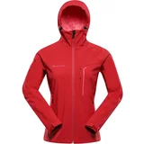 Alpine pro Women's softshell jacket with membrane ESPRITA chilli